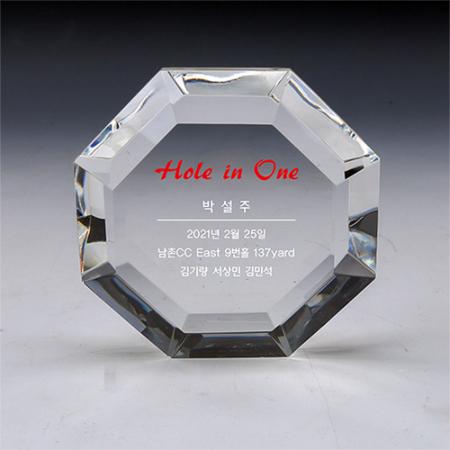 [트라포] 크리스탈 상패 TR03 감사패 기념 #2