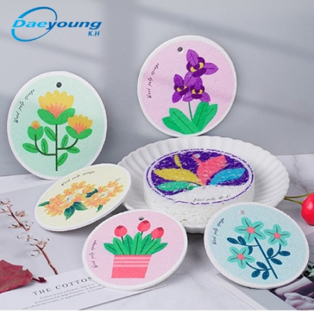 대영 친환경 압축 셀룰로오스 요술 수세미 1P #2