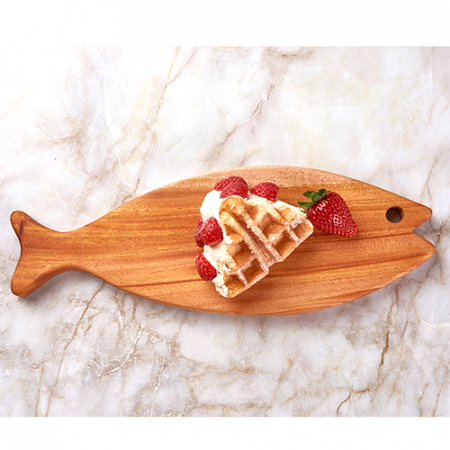 마호가니 플레이팅 원목도마 물고기 #2