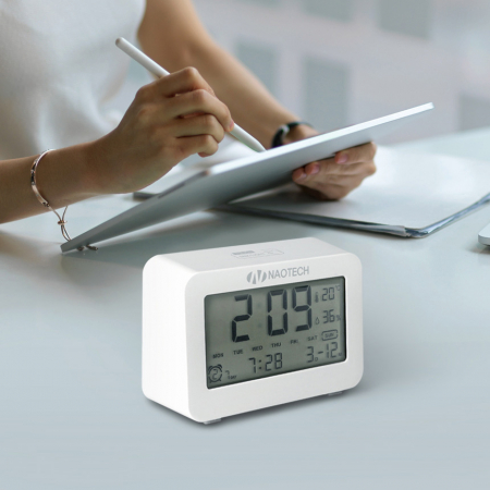 나오 디지털 무소음 탁상시계 NAO-L4900C #4