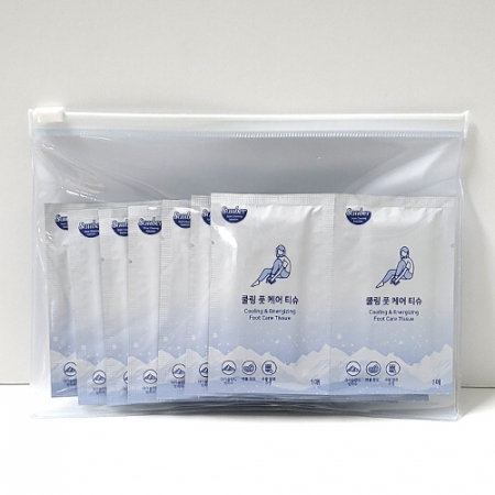 더구디스 풋케어티슈 14매입 지퍼백 #3