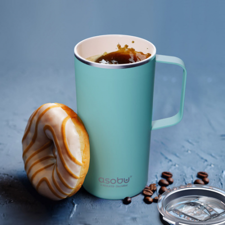 아소부 세라믹 진공 타워머그 600ml #5