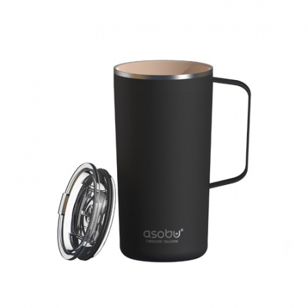 아소부 세라믹 진공 타워머그 600ml #7