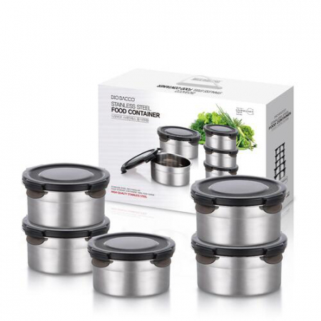 [디오바코] 스텐원형 찬통 5종 #2