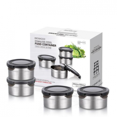 [디오바코] 스텐원형찬통4종 #2