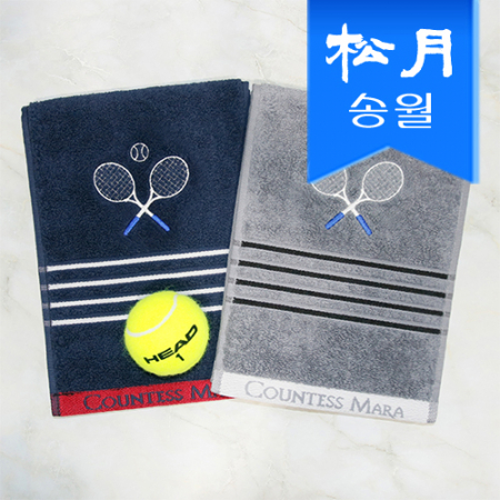 송월 SW 스포츠타올 선물세트, 테니스 스포츠타올 2P + 케이스 + 쇼핑백 #3