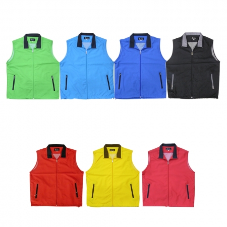 매직 유니크 조끼 카라 작업 마트 단체 팀 조끼 레저 행사 #2