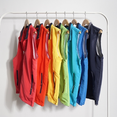 매직 유니크 조끼 카라 작업 마트 단체 팀 조끼 레저 행사 #4