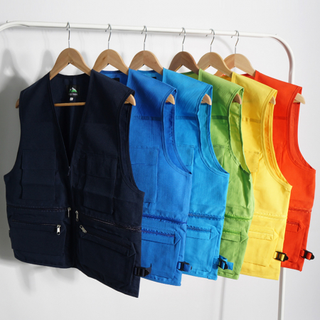 매직 타스란 조끼 단체 작업 팀 조끼 마트 베스트 레저 행사 #4