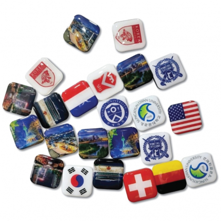 메모홀더 메모자석 냉장고자석 사각 BG-52 #3