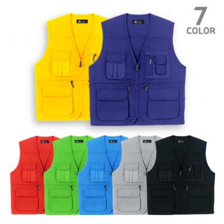 행사용 고급 타스란 조끼 #3