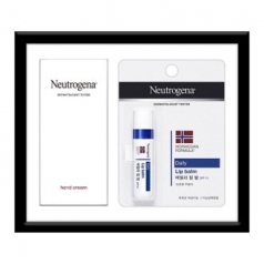 뉴트로지나 인텐스 리페어 시카 핸드 + 립 세트