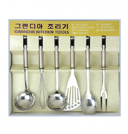 BK 국자, 면국자, 스푼, 포크, 거품기, 뒤집개 세트 OM505 #2