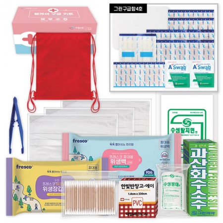헬케어 비상구급함 배낭 세트 1호 12P #2