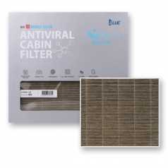 블루 항바이러스 차량용 에어컨 필터 BCV016