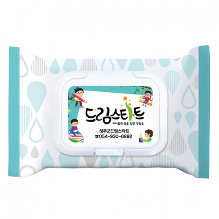 홍보용 전도용 물티슈 제작 35매 (캡형) #2