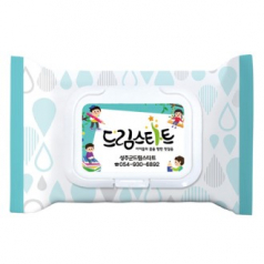 홍보용 전도용 물티슈 제작 35매 (캡형)