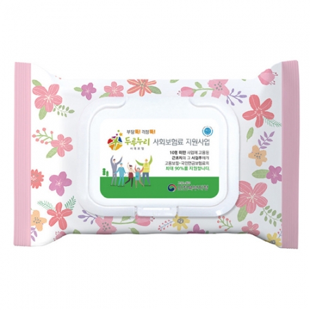 홍보용 전도용 물티슈 제작 30매 (캡형) #6