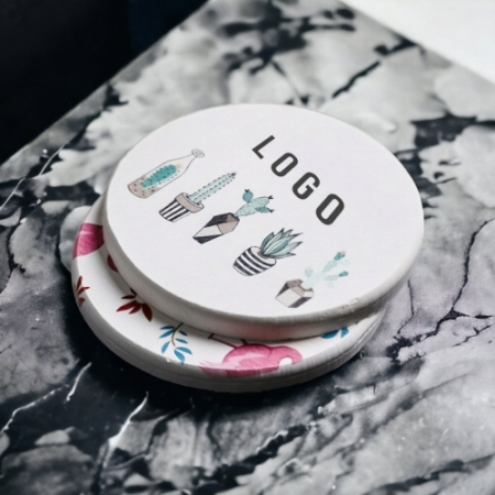 원형 규조토 냄비받침 제작 #2