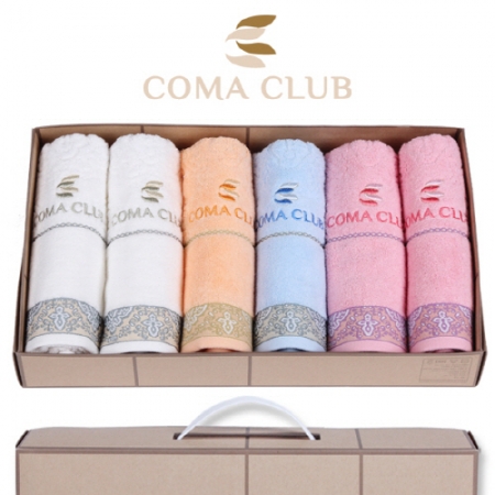 코마 클럽 페르시아 세면타올 6P - 타올 세트 #2