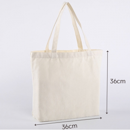 에코사랑 무지 스마트형 에코백 36*36*10cm #3