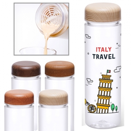 (H-140) 트라이탄 우드 쉐이커 오보틀 700ml / 선식.쉐이커 가능  / 대용량 보틀 #2