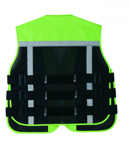 야간 작업 반사 안전 망사 조끼, 남자 여자 조끼 #5