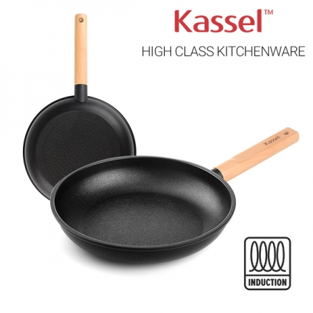 카셀 하이브리드 (Hybrid) 인덕션 (IH) 휠우드 티 타늄 프라이팬 24cm #2