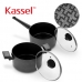 작은이미지: 카셀 블랙 엠보 IH 인덕션 겸용 냄비 2종 세트 #2