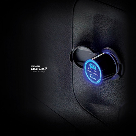 엑스트라 MX460 초고속 듀얼 PD 차량용 충전기[PD 케이블 전용 / max-47W] #5