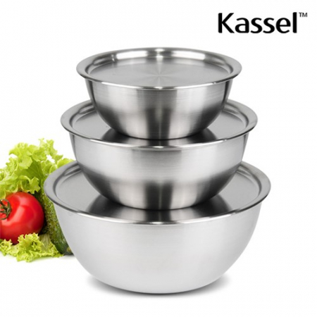 카셀 국내생산 프리미엄 트레이 깊은 믹싱볼 3종 6PCS 세트 #2