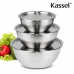 작은이미지: 카셀 국내생산 프리미엄 트레이 깊은 믹싱볼 3종 6PCS 세트 #2