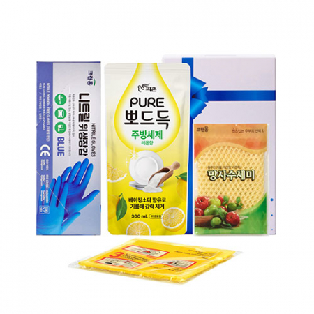 퓨어 니트릴위생장갑 수세미 행주(4종) #2