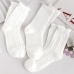 작은이미지: 룩앳걸 프리티 여성 단목/중목 혼합 흰양말 7족 세트 #4