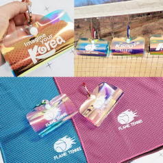 샤이닝 휴대용 스포츠타올, 블링블링 유니크한 쿨타올, 쿨링타올, 아이스타올 27x79cm