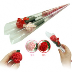 카네이션 꽃 비누꽃 // OPP형