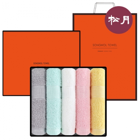 [송월타올]AB 프라임 타올 풀패키지 5매입 세트 + 쇼핑백 #2