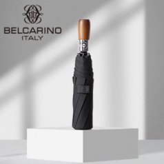 벨카리노 고급 우드 8k 3단 완전자동 우산