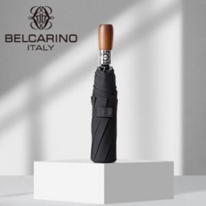 벨카리노 고급 우드 8k 3단 완전자동 우산