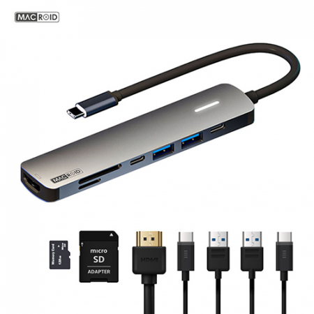 맥로이드 USB-C타입 HDTV 멀티 어댑터 #2