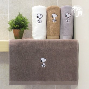 [송월타올] Snoopy 세면타올, 기념수건 40x80cm