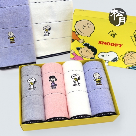 [송월타올] 스누피 프렌즈 타올 기념수건 #2