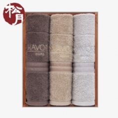 [송월타올]샤보렌 그리드40 기념타올 3P 수건세트