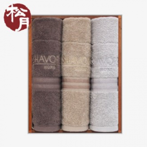 [송월타올]샤보렌 그리드40 기념타올 3P 수건세트