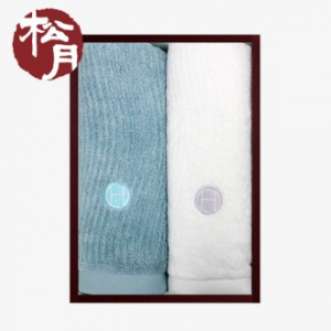 [송월타올]플로우 44 타올 2P 수건세트, 기념수건