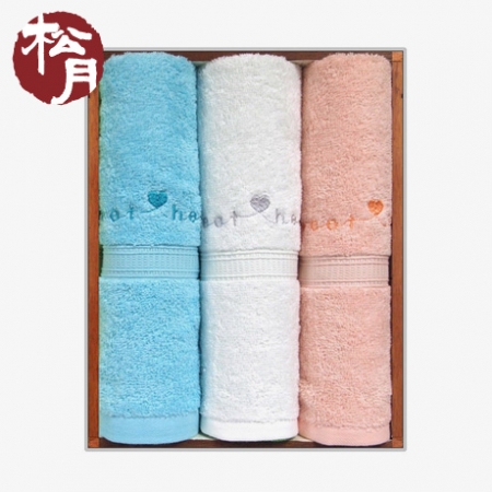 [송월타올]스윗하트 하니36 기념타올 3P 수건세트 #2