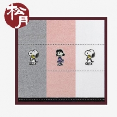 [송월타올]스누피 프렌즈40 타올 3P 수건세트, 기념수건