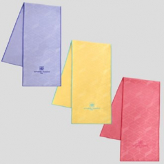 송월 ab블럭패턴 극세사 스포츠타올 20x100cm