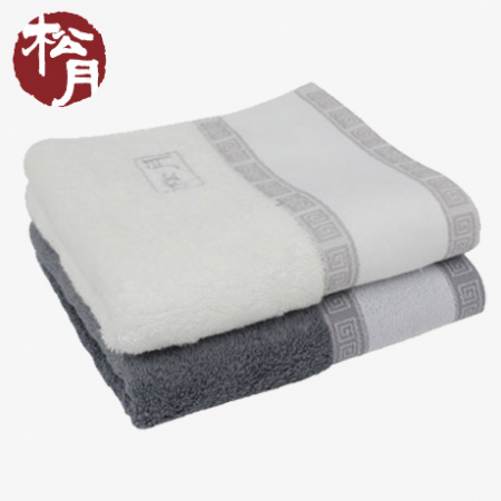 [송월타올]격자 전사타올 40x80cm #2