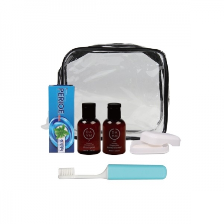 오라이프 N301 세면도구 세트 6종 투명파우치 #2